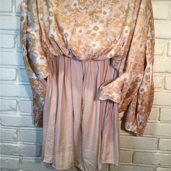 Vada Winter X Maverick Blythe Dress Shimmering Floral L - Picture 3 of 10